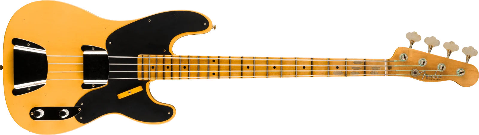 Fender Custom Shop 1951 Precision Bass Journeyman Relic, Aged Nocaster Blonde · Bassi elettrici · R&D Sound Lugano