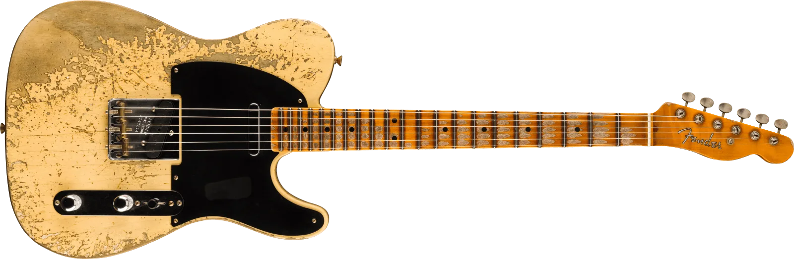 Fender Custom Shop 1951 Telecaster Relic, Super Aged Nocaster Blonde · Chitarre elettriche · R&D Sound Lugano