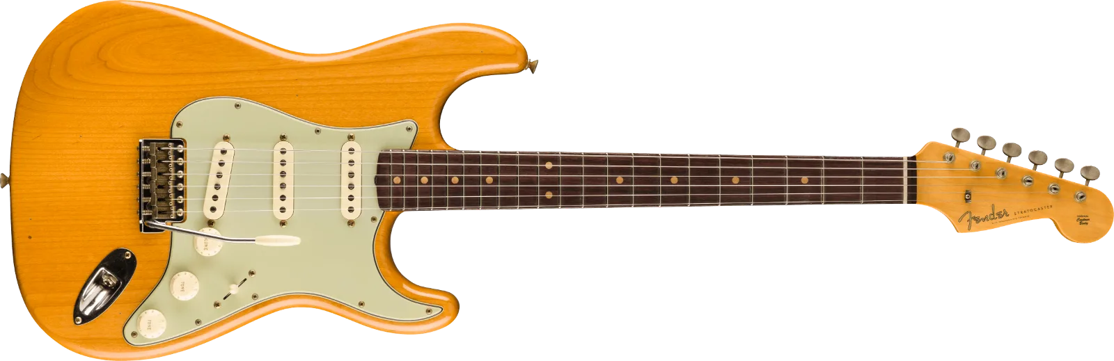 Fender Custom Shop 1960 Stratocaster Journeyman Relic, Aged Natural Blonde · Chitarre elettriche · R&D Sound Lugano