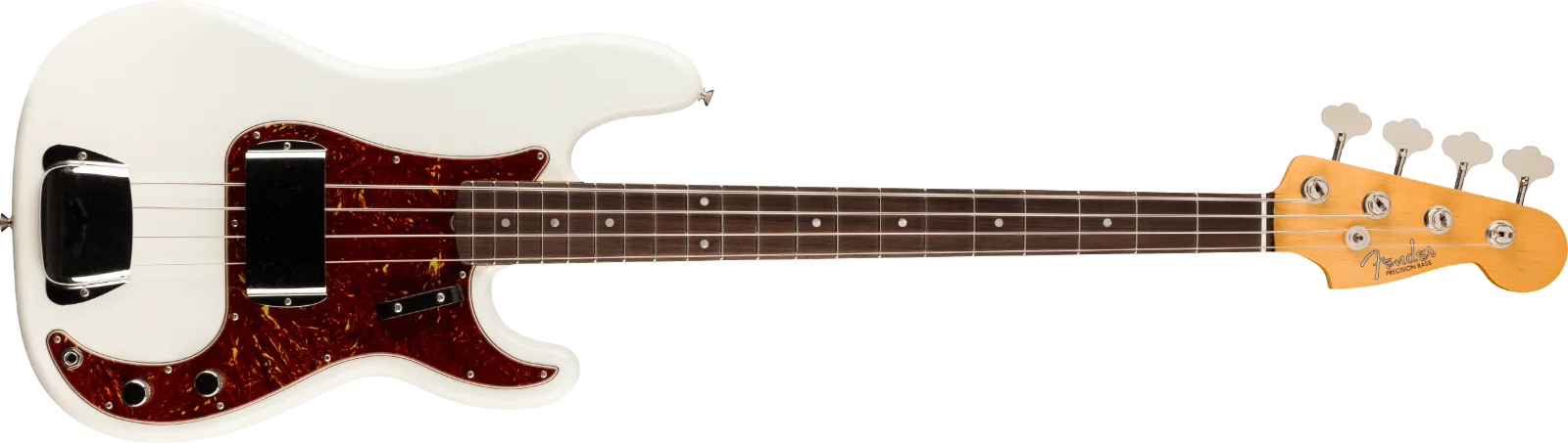 Fender Custom Shop 1965 Precision Bass DLX Closet Classic, Olympic White · Bassi elettrici · R&D Sound Lugano