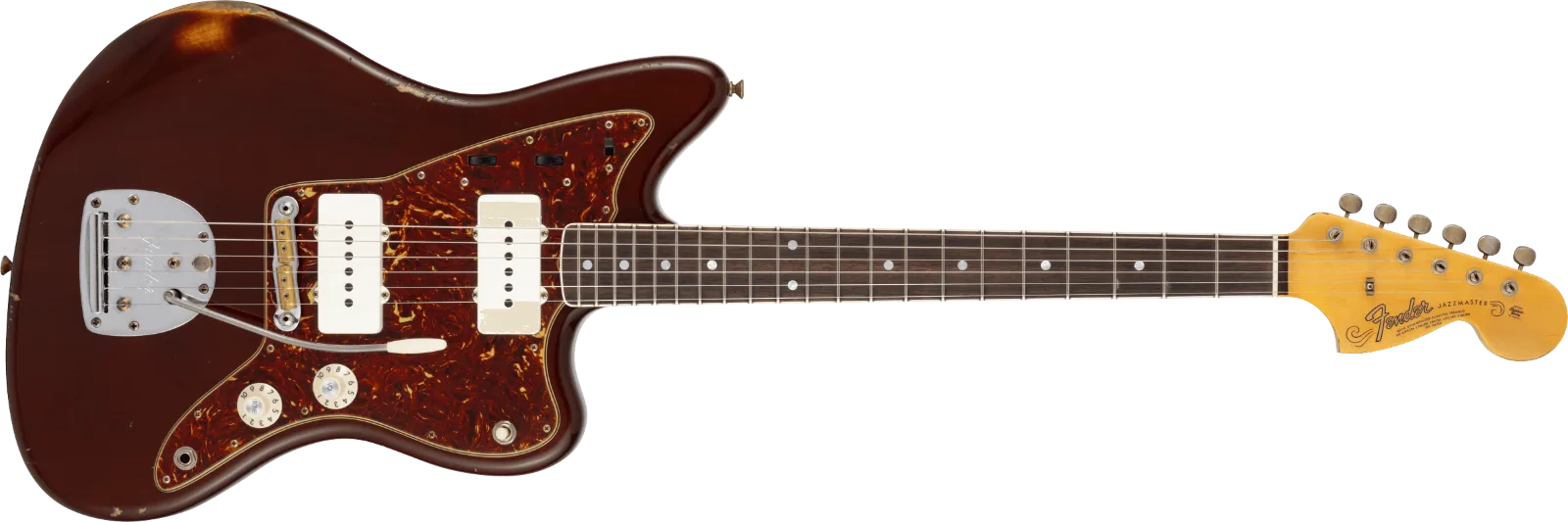 Fender Custom Shop 1966 Jazzmaster Relic, Aged Walnut · Chitarre elettriche · R&D Sound Lugano