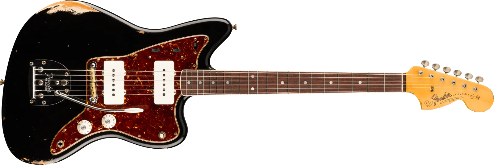 Fender Custom Shop 1966 Jazzmaster Relic, Black · Chitarre elettriche · R&D Sound Lugano