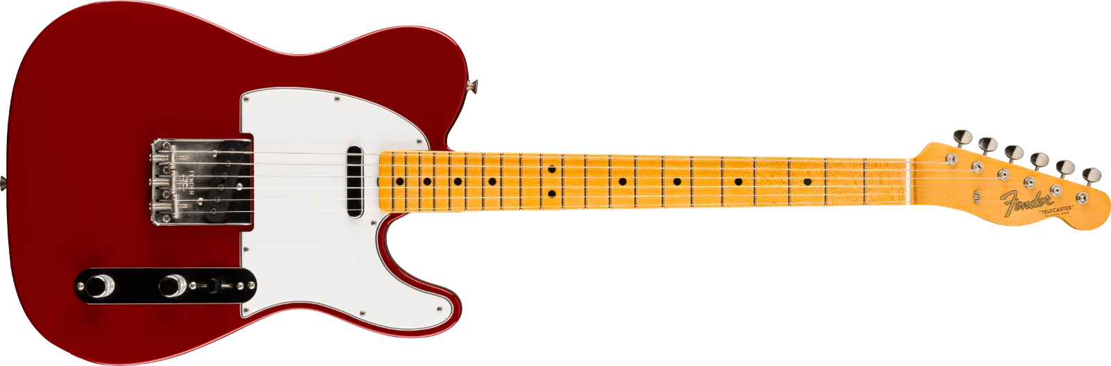 Fender Custom Shop 1966 Telecaster DLX Closet Classic, Cimarron Red · Chitarre elettriche · R&D Sound Lugano