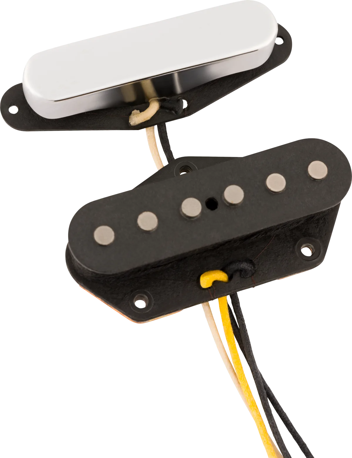 Fender Custom Shop '55/'56 Whiteguard Telecaster Pickup Set — Custom Shop '55/'56 Whiteguard Telecaster Pickups, Set of 2 · Pickup e preamp · R&D Sound Lugano