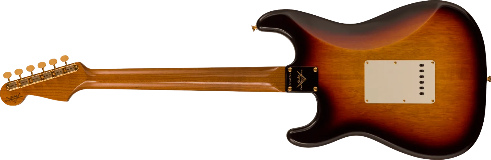 Fender Custom Shop Artisan Korina Stratocaster — Rosewood Fingerboard, Chocolate 3-Color Sunburst · Chitarre elettriche · R&D Sound Lugano