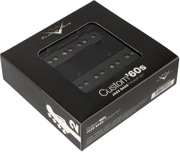 Fender Custom Shop Custom '60s Jazz Bass Pickup Set — Custom Shop Custom ’60s Jazz Bass Pickups, (2) · Pickup e preamp · R&D Sound Lugano