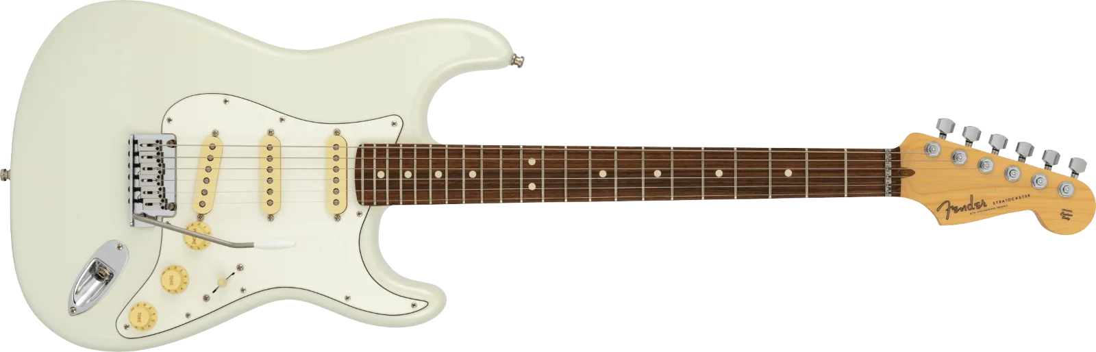 Fender Custom Shop Jeff Beck Signature Stratocaster — Rosewood Fingerboard, Olympic White · Chitarre elettriche · R&D Sound Lugano