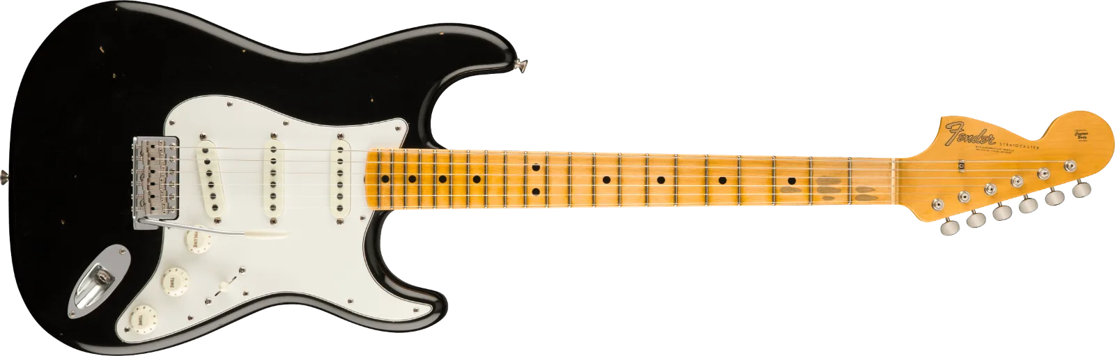 Fender Custom Shop Jimi Hendrix Voodoo Child Strat Journeyman Relic — Jimi Hendrix Voodoo Child Signature Stratocaster Journeyman Relic, Maple Fingerboard, Black · Chitarre elettriche · R&D Sound Lugano