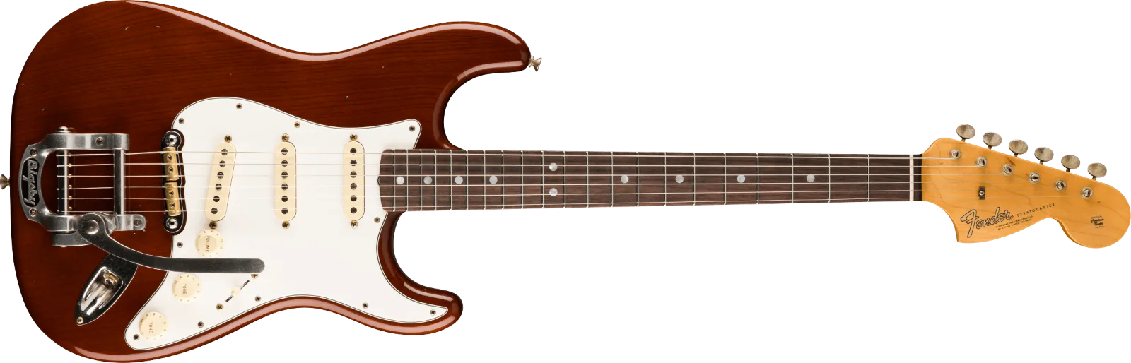 Fender Custom Shop Limited Edition Bigsby Strat Journeyman Relic, Walnut · Chitarre elettriche · R&D Sound Lugano
