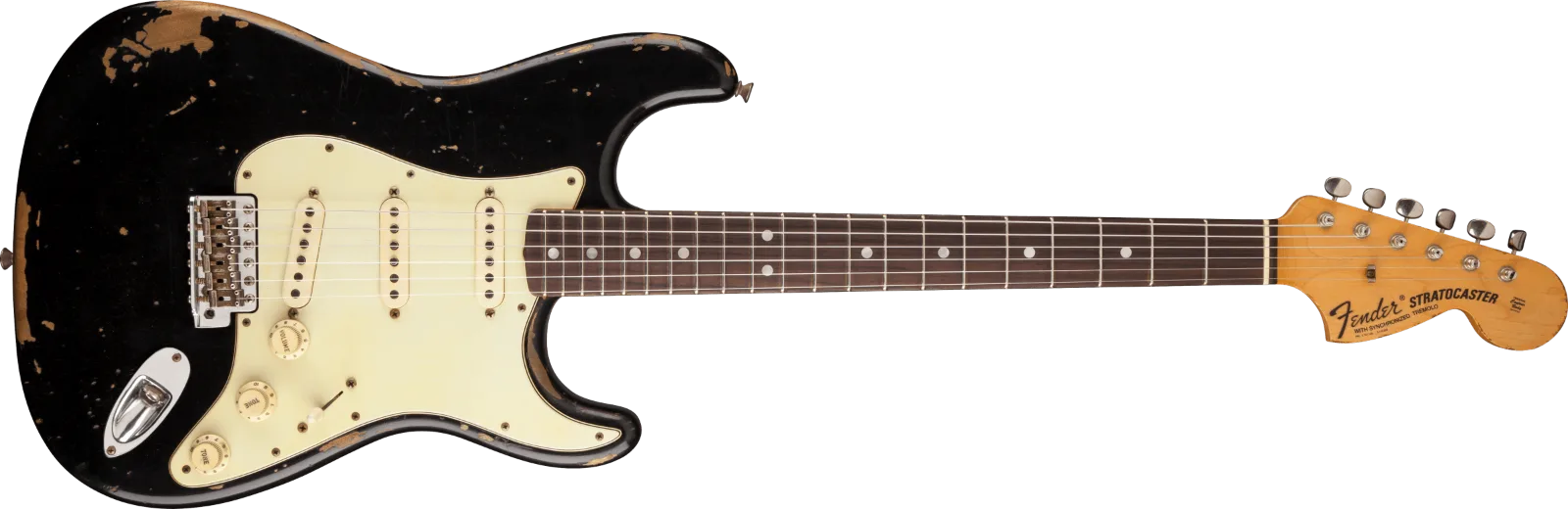 Fender Custom Shop Michael Landau Signature 1968 Stratocaster — Round-Laminated Rosewood, Black · Chitarre elettriche · R&D Sound Lugano