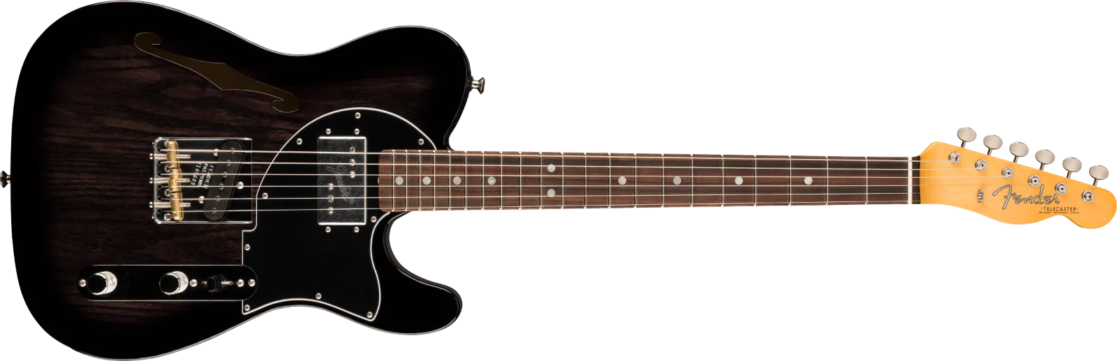 Fender Custom Shop Postmodern Telecaster DLX Closet Classic, Ebony Transparent · Chitarre elettriche · R&D Sound Lugano
