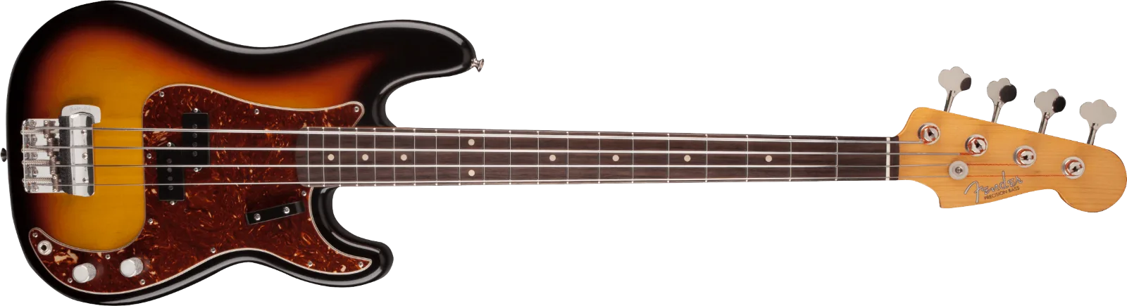 Fender Custom Shop Sean Hurley Signature Precision Bass — Rosewood Fingerboard, Faded 3-Color Sunburst · Bassi elettrici · R&D Sound Lugano