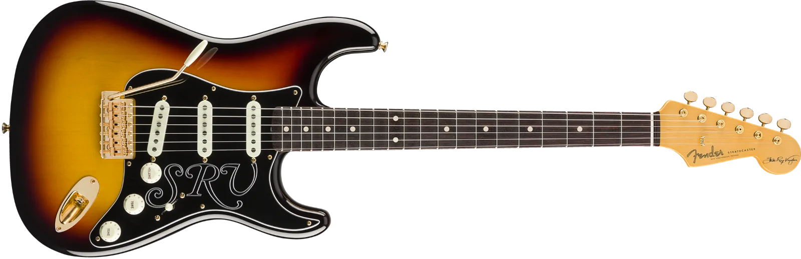Fender Custom Shop Stevie Ray Vaughan Signature Stratocaster NOS — Rosewood Fingerboard, 3-Color Sunburst · Chitarre elettriche · R&D Sound Lugano