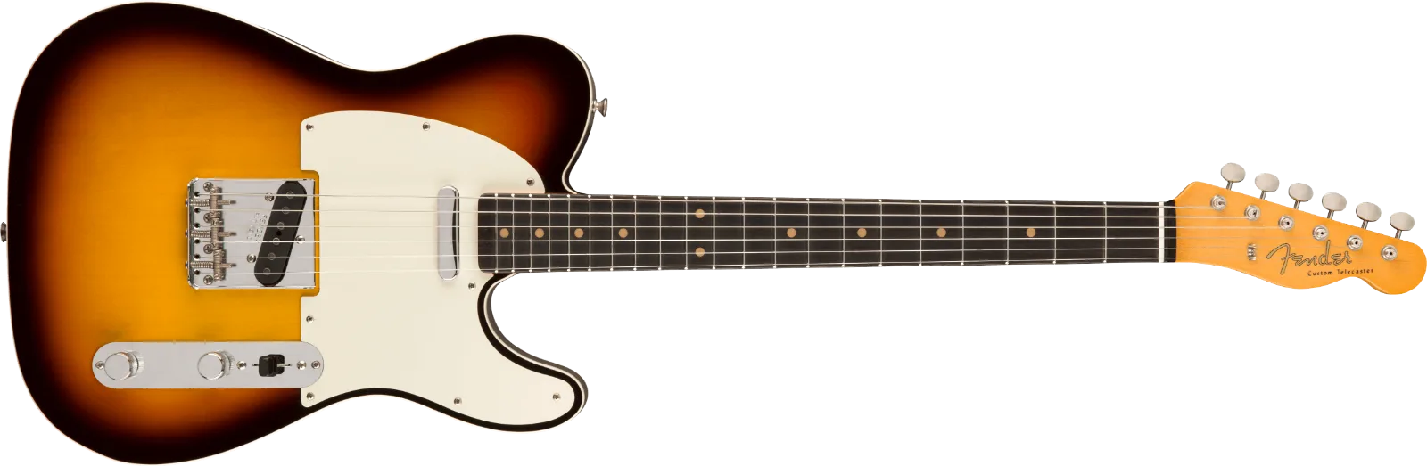 Fender Custom Shop Vintage Custom 1959 Telecaster Custom - Rosewood — Vintage Custom 1959 Telecaster Custom NOS, Rosewood Fingerboard, Chocolate 3-Color Sunburst · Chitarre elettriche · R&D Sound Lugano
