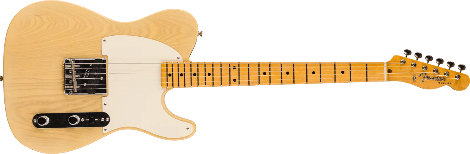 Fender Custom Shop Vintage Custom '59 Esquire — Time Capsule Package, Maple Neck, Faded Natural Blonde · Chitarre elettriche · R&D Sound Lugano