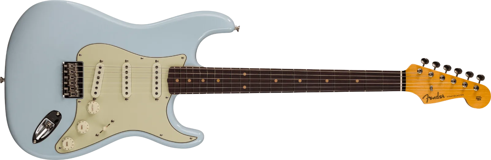 Fender Custom Shop Vintage Custom '59 Hardtail Strat — Time Capsule Package, Faded Aged Sonic Blue · Chitarre elettriche · R&D Sound Lugano
