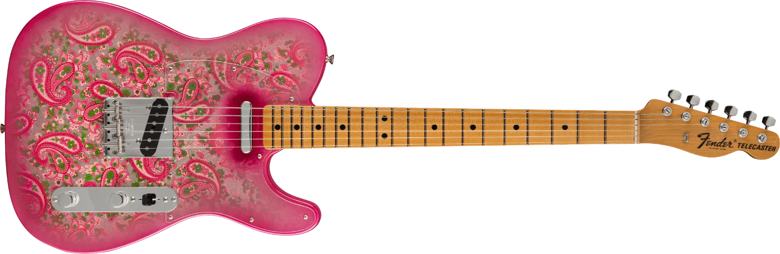 Fender Custom Shop Vintage Custom '68 Telecaster NOS — Maple Fingerboard, Pink Paisley · Chitarre elettriche · R&D Sound Lugano