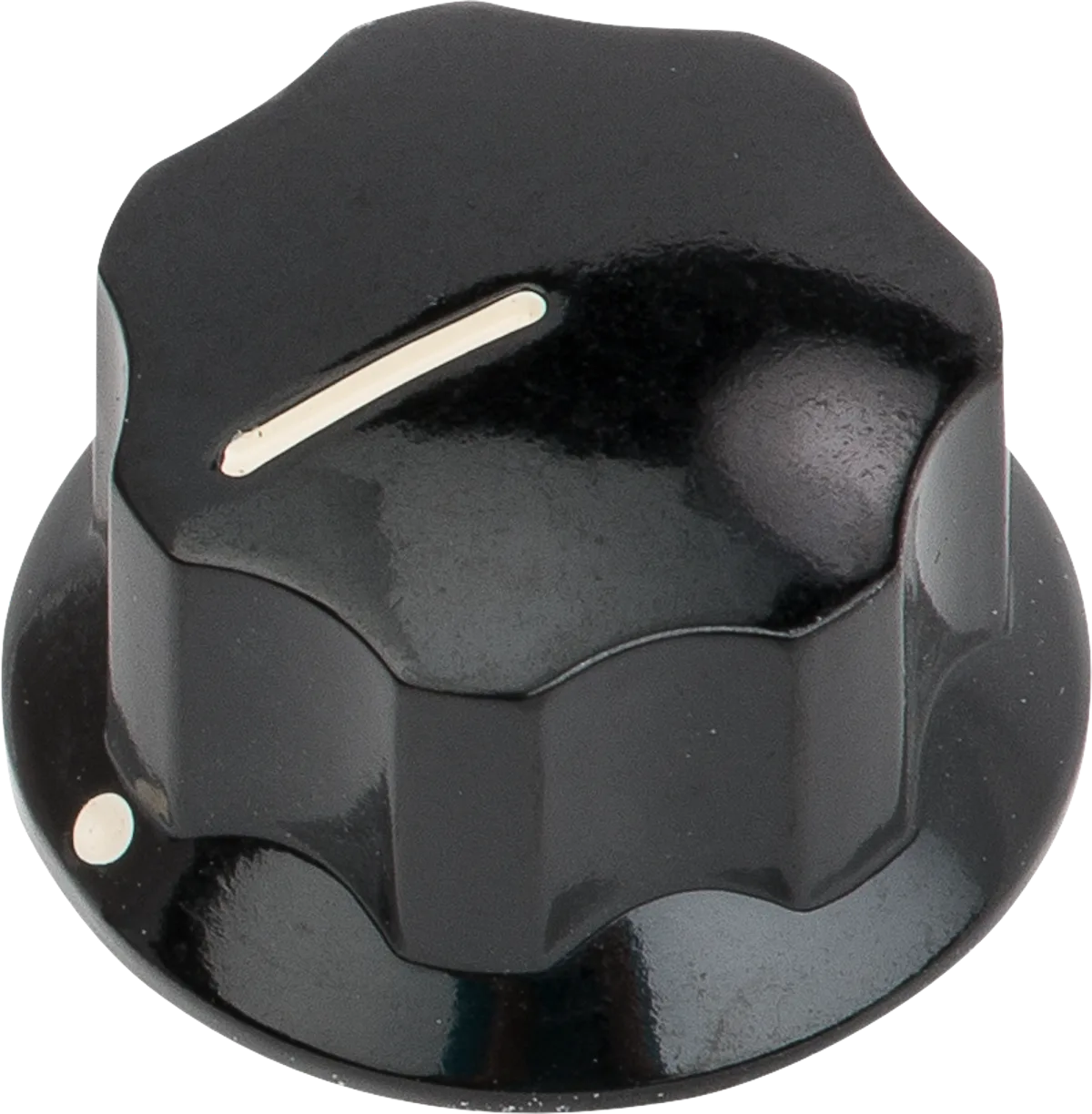 Fender Deluxe Jazz Bass Upper Concentric Knob — Black · Manopole e controlli · R&D Sound Lugano