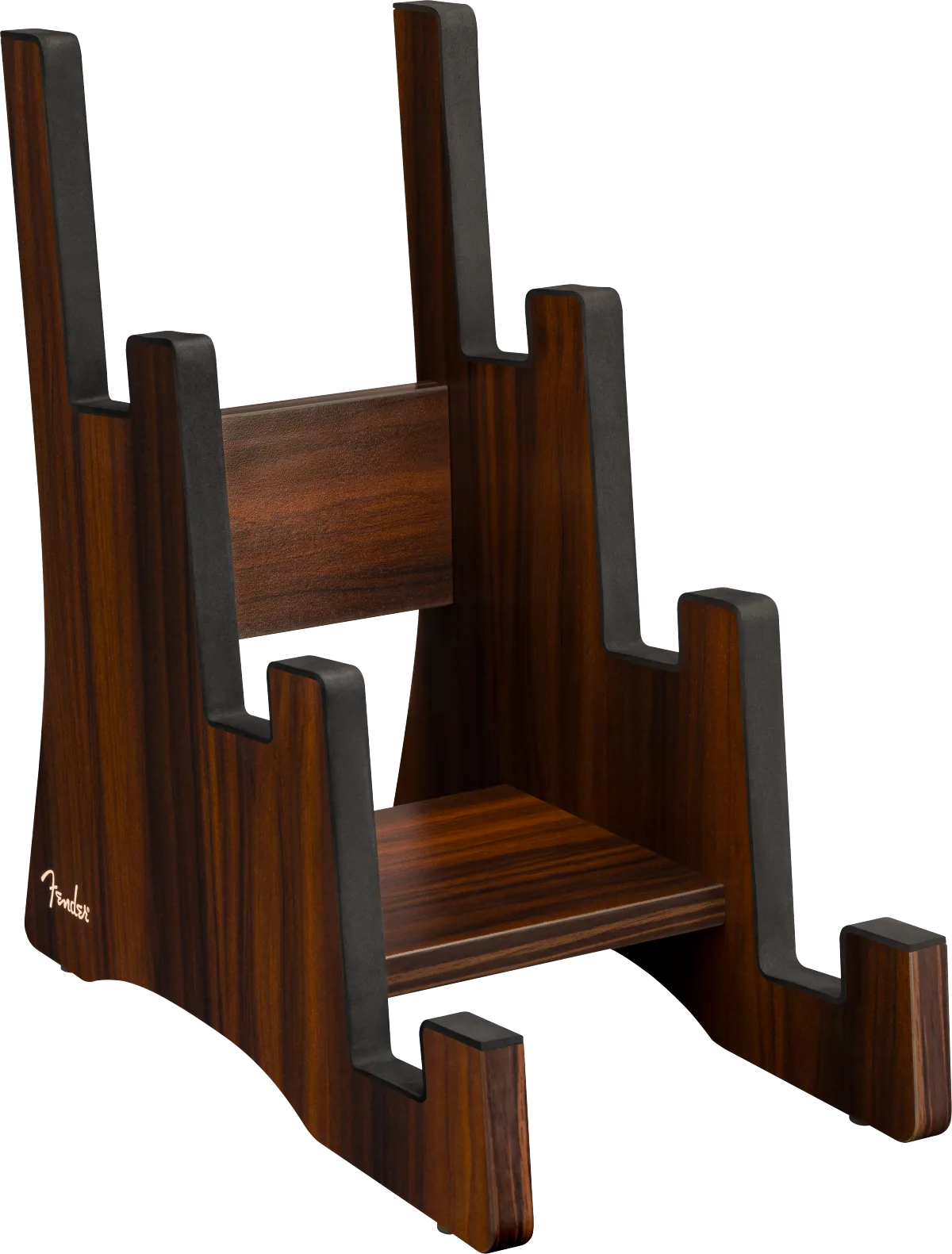 Fender Deluxe Wooden 3-Tier Guitar Stand — Deluxe Wooden 3-Tier Multi Stand · Supporti e stand · R&D Sound Lugano