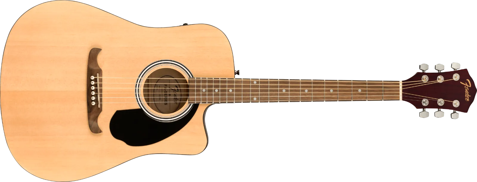 Fender FA-125CE Dreadnought — FA-125CE, Walnut Fingerboard, Natural · Chitarre acustiche · R&D Sound Lugano