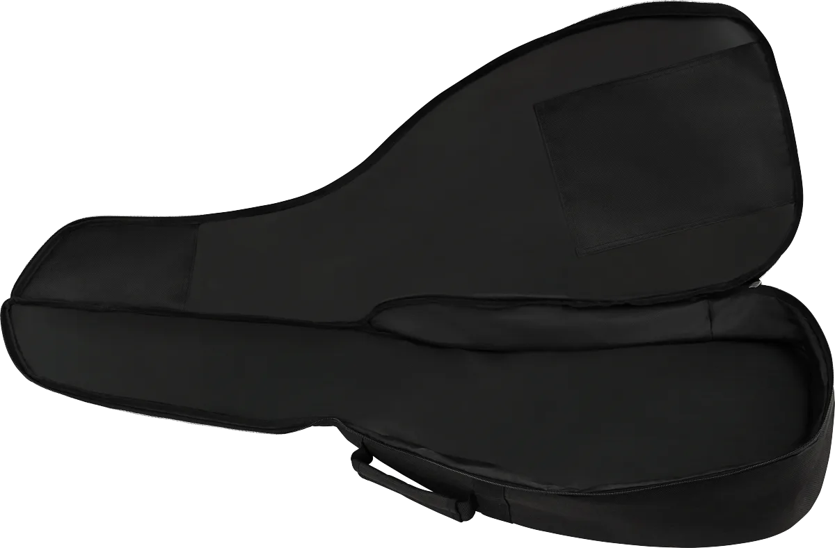Fender FAS405 Small Body Acoustic Gig Bag — Black · Borse imbottite · R&D Sound Lugano