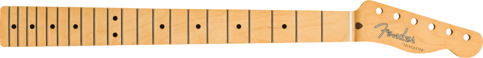 Fender 1951 Telecaster Neck — Fat "U" Shape, Narrow Tall Frets, 9.5", Maple · Manici · R&D Sound Lugano