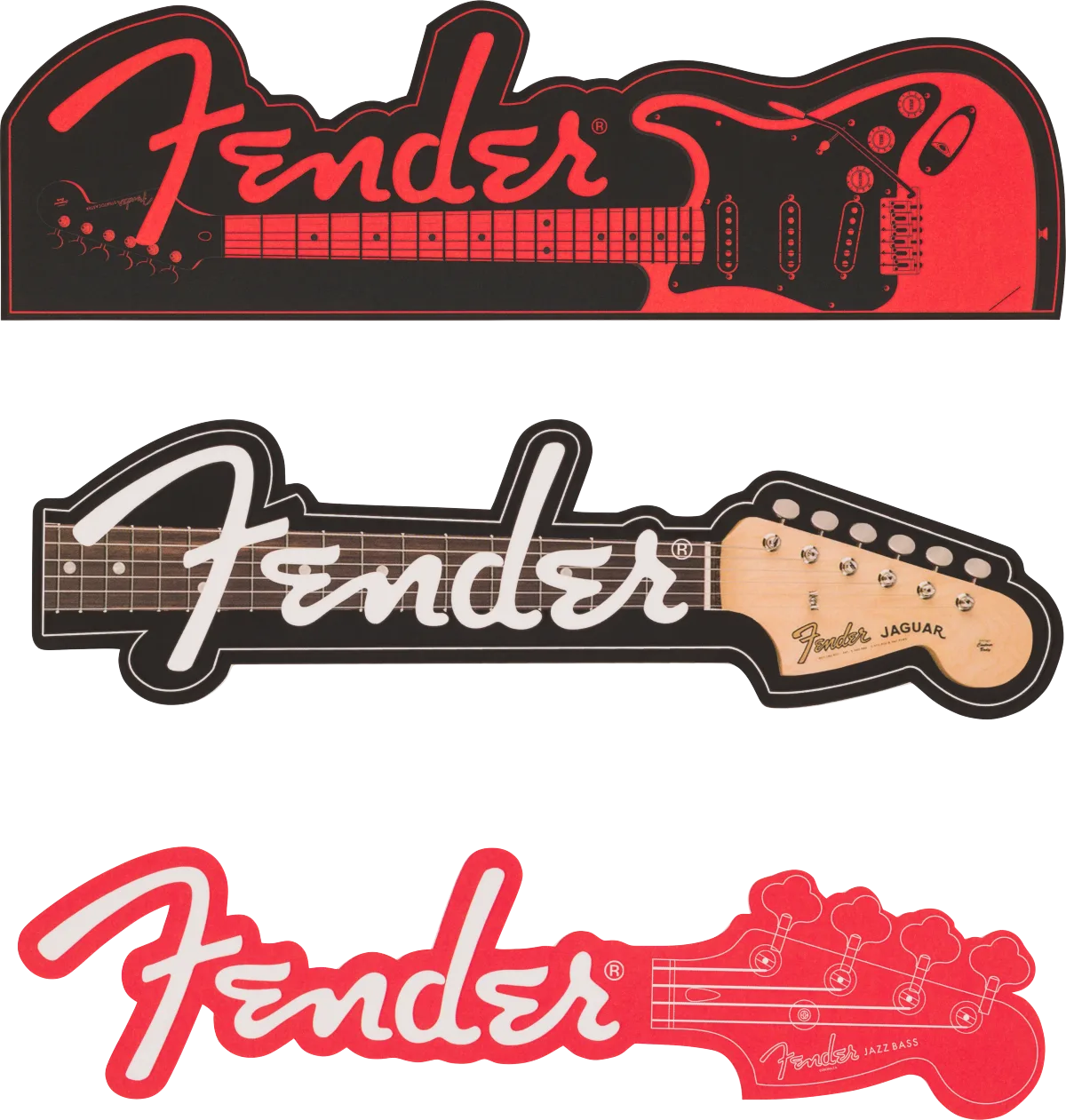 Fender Bookmarks, Set of 3 · Oggettistica · R&D Sound Lugano