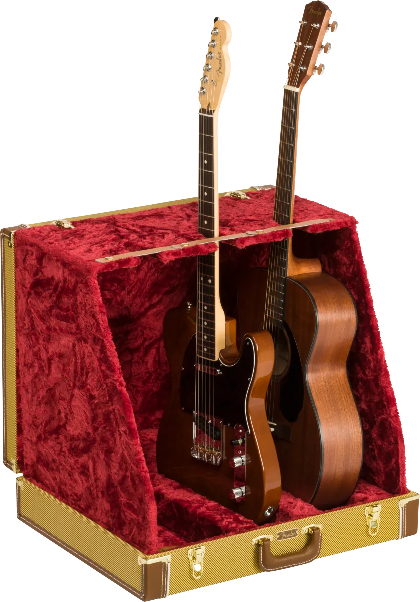 Fender Classic Series Case Stand - 3 Guitar — Tweed · Supporti e stand · R&D Sound Lugano