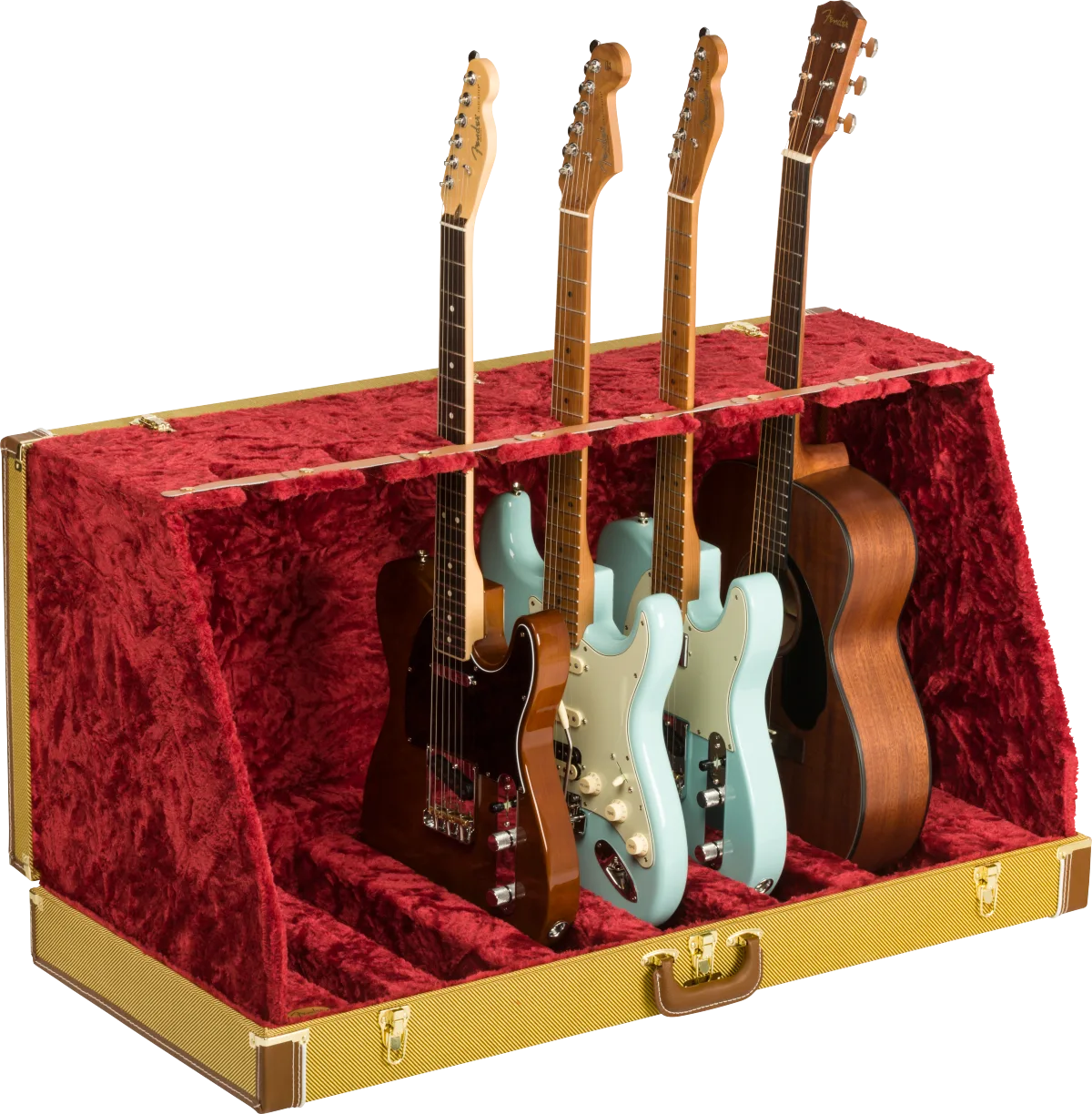 Fender Classic Series Case Stand - 7 Guitar — Tweed · Supporti e stand · R&D Sound Lugano