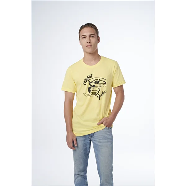 Fender Cyclone T-Shirt — Yellow, XXL · Abbigliamento · R&D Sound Lugano