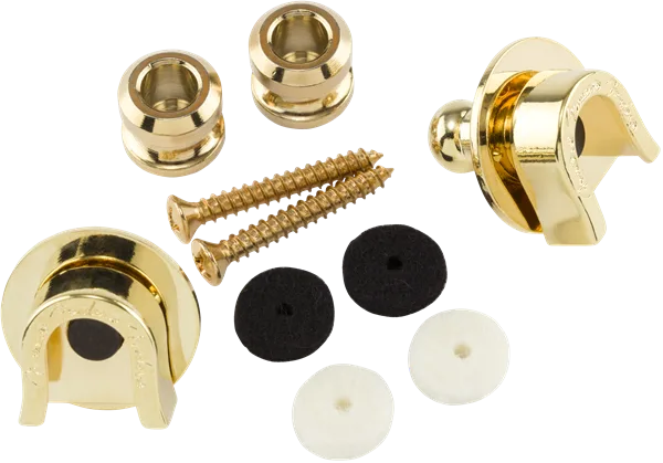 Fender Security Strap Locks — Gold · Altri ricambi · R&D Sound Lugano
