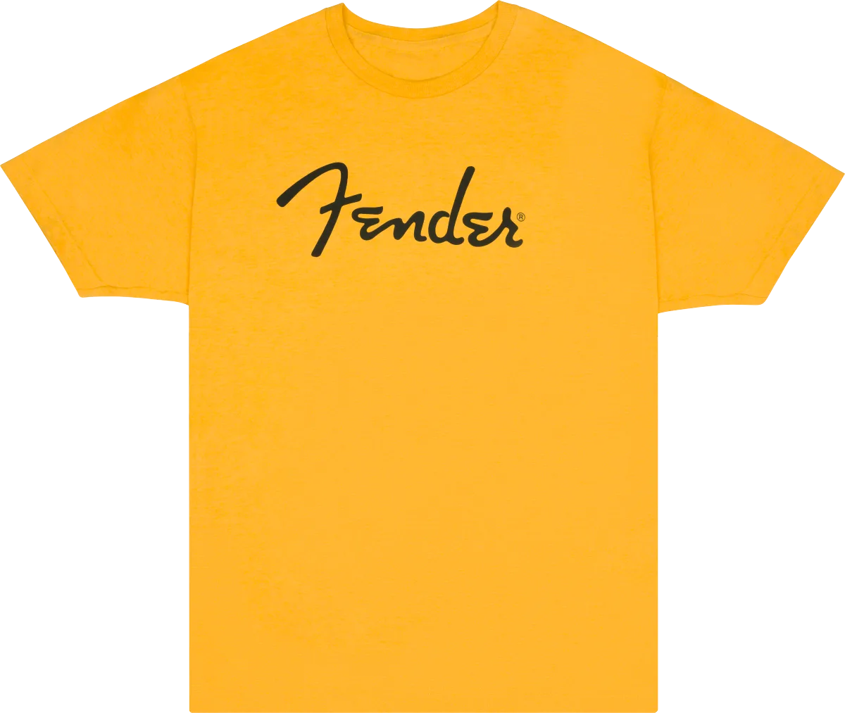 Fender Spaghetti Logo T-Shirt, Butterscotch Blonde — S · Abbigliamento · R&D Sound Lugano