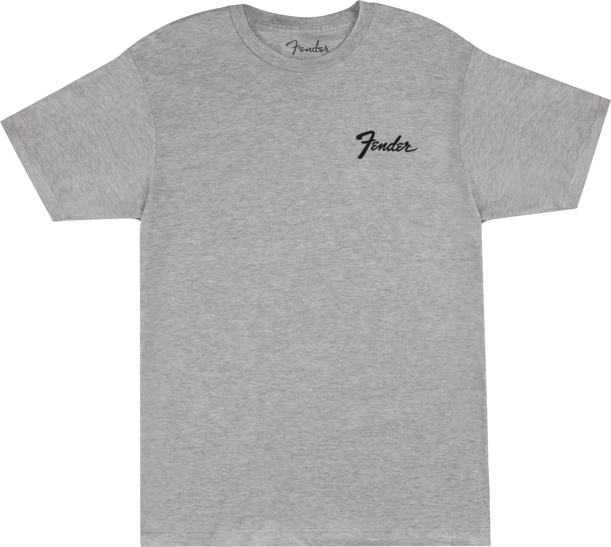 Fender Transition Logo Tees — Fender Transition Logo Tee, Athletic Gray, S · Abbigliamento · R&D Sound Lugano