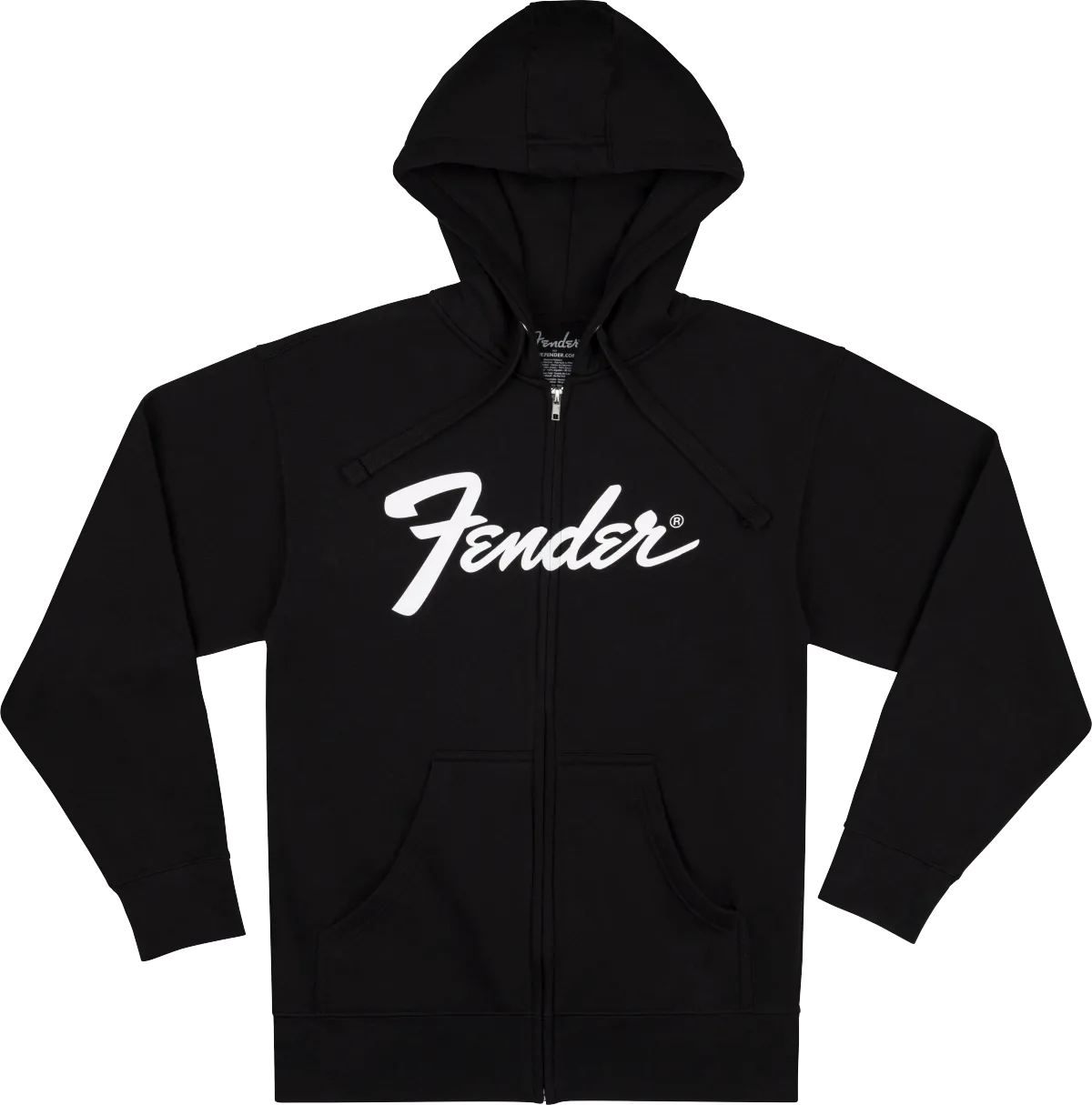 Fender Transition Logo Zip Front Hoodies — Fender Transition Logo Zip Front Hoodie, Black, S · Abbigliamento · R&D Sound Lugano
