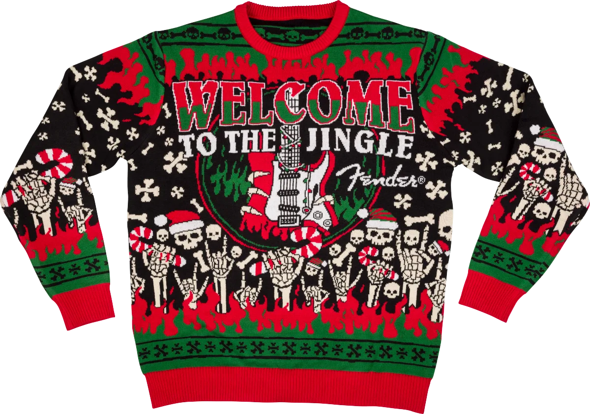 Fender Ugly Christmas Sweater — Ugly Christmas Sweater, S · Abbigliamento · R&D Sound Lugano