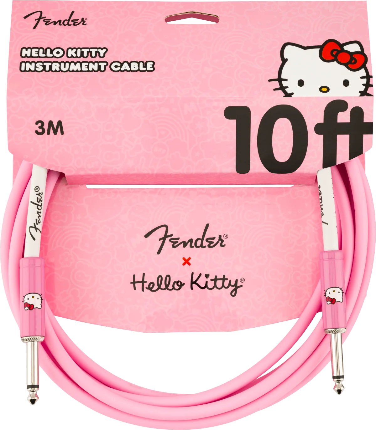 Fender x Hello Kitty Pink Original Cable — 10' · Cavi per strumento · R&D Sound Lugano
