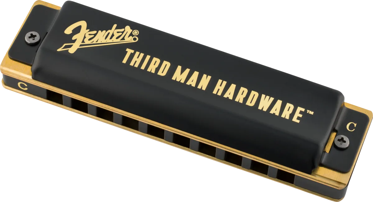 Fender x Third Man Hardware Harmonica — Third Man x Fender Harmonica, Black · Altri accessori · R&D Sound Lugano