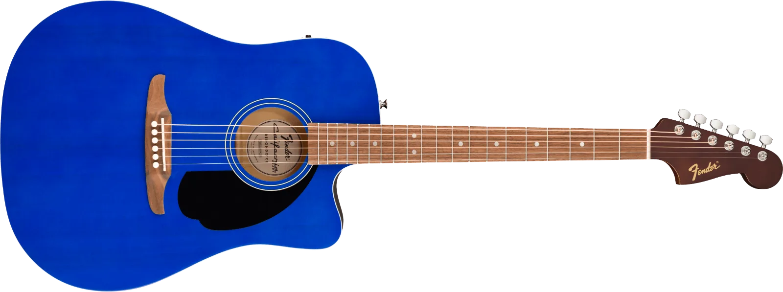 Fender FSR Fender Redondo CE — Fender Redondo CE, Spruce Top, Black Pickguard, Sapphire Blue · Chitarre acustiche · R&D Sound Lugano