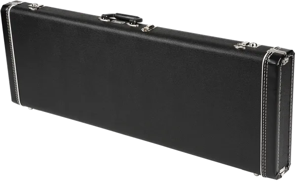 Fender G&G Standard Hardshell Case - Mustang/Cyclone/Duo-Sonic — G&G Standard Mustang/Cyclone Hardshell Case, Black with Black Acrylic Interior · Custodie rigide · R&D Sound Lugano