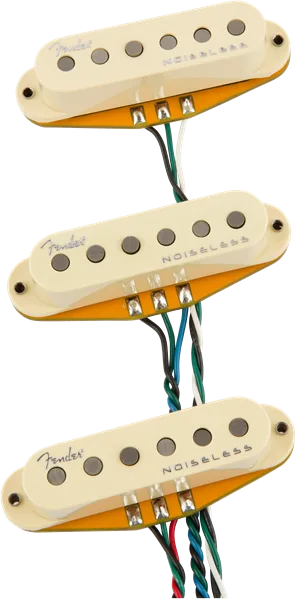 Fender Gen 4 Noiseless Stratocaster Pickup Set — Gen 4 Noiseless Stratocaster Pickups, Set of 3 · Pickup e preamp · R&D Sound Lugano