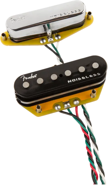Fender Gen 4 Noiseless Telecaster Pickup Set — Gen 4 Noiseless Telecaster Pickups, Set of 2 · Pickup e preamp · R&D Sound Lugano