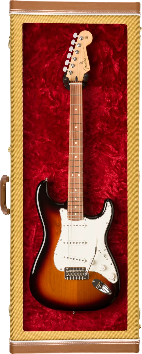 Fender Guitar Display Cases — Guitar Display Case, Tweed · Custodie rigide · R&D Sound Lugano