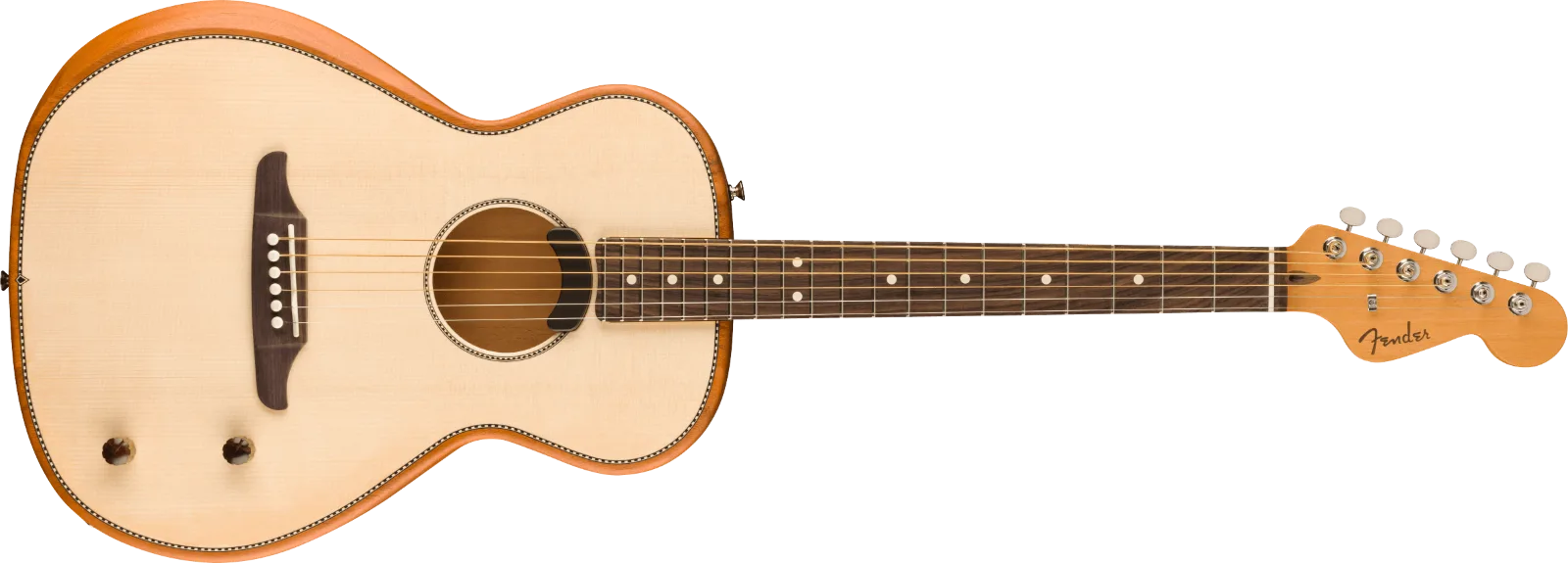 Fender Highway Series Parlor — Rosewood Fingerboard, Natural · Chitarre acustiche · R&D Sound Lugano