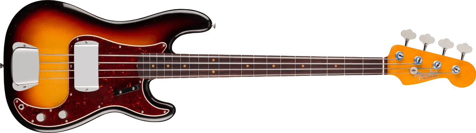 Fender James Jamerson 1962 Precision Bass — Rosewood Fingerboard, 3-Tone Sunburst · Bassi elettrici · R&D Sound Lugano