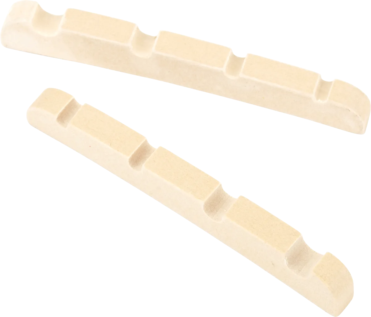 Fender Jazz Bass Pre-Slotted Micarta String Nut (Set of 2) — Jazz Bass Pre-Slotted Micarta String Nut, (2) · Altri ricambi · R&D Sound Lugano