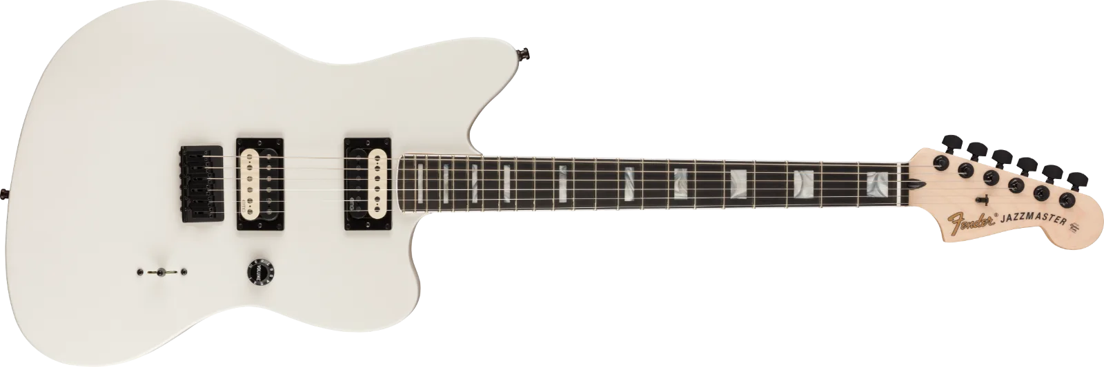 Fender Jim Root Jazzmaster V4 — Ebony Fingerboard, Flat White · Chitarre elettriche · R&D Sound Lugano