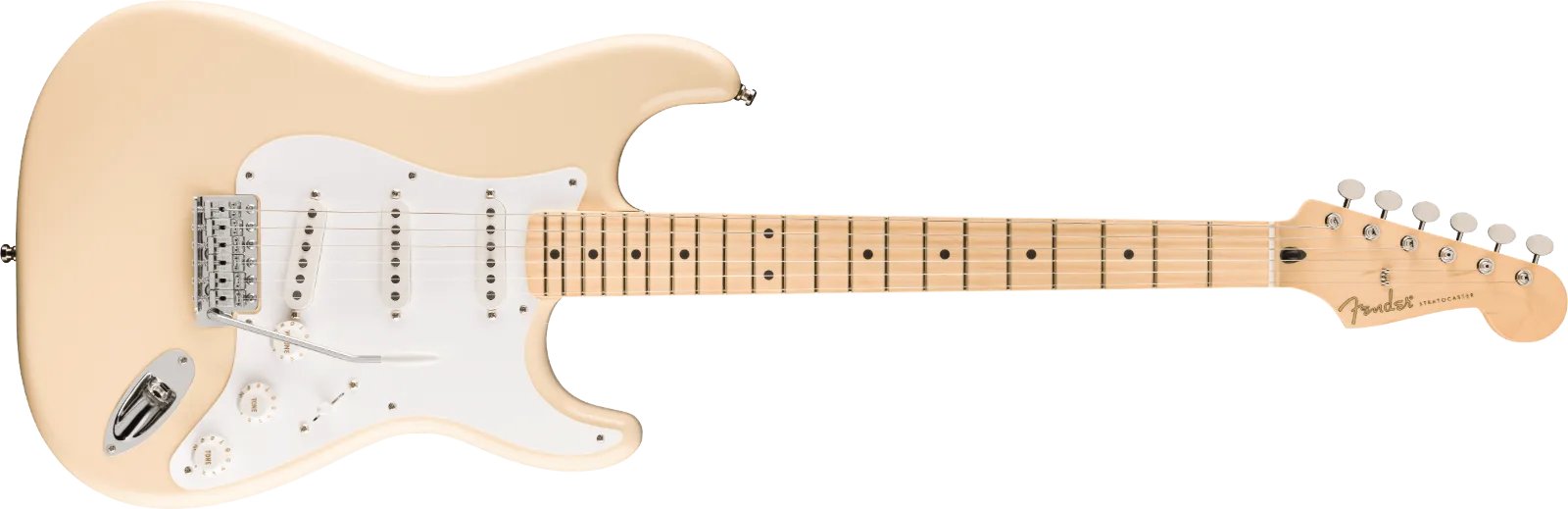 Fender Jimmie Vaughan Tex-Mex Strat — Maple Fingerboard, Olympic White · Chitarre elettriche · R&D Sound Lugano