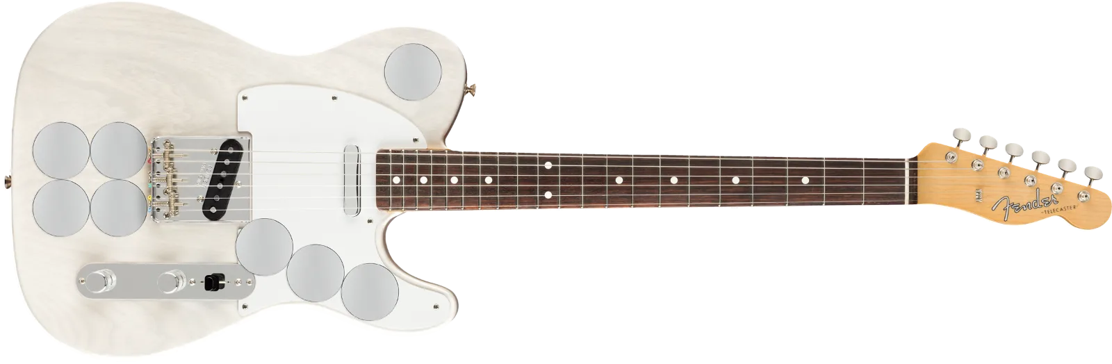 Fender Jimmy Page Mirror Telecaster — Rosewood Fingerboard, White Blonde · Chitarre elettriche · R&D Sound Lugano