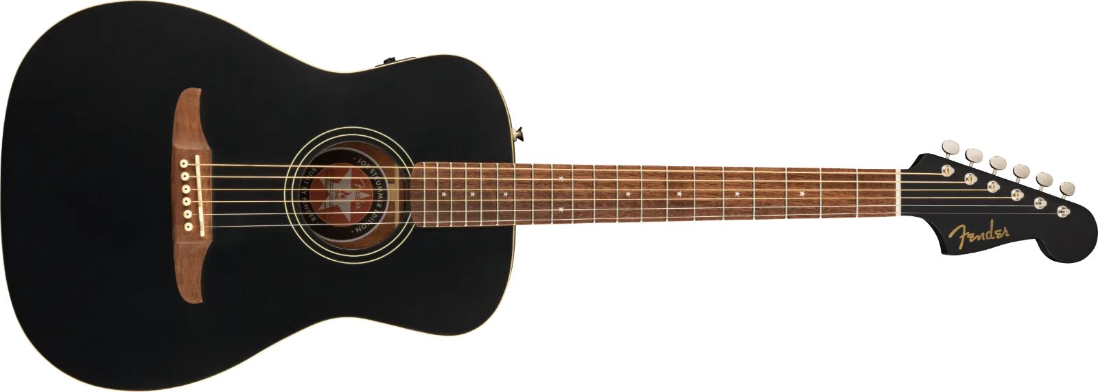 Fender Joe Strummer Campfire Acoustic — Joe Strummer Campfire, Walnut Fingerboard, Matte Black · Chitarre acustiche · R&D Sound Lugano