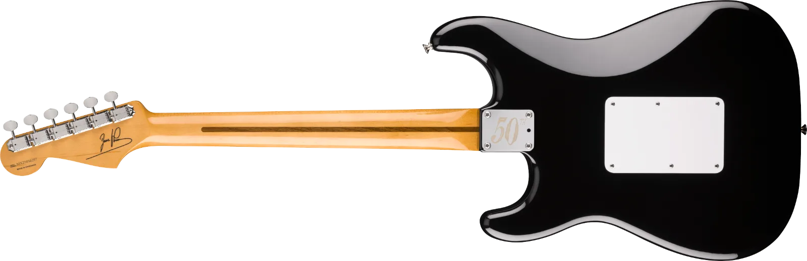 Fender Limited Edition 50th Anniversary Dave Murray Stratocaster — Rosewood Fingerboard, Black · Chitarre elettriche · R&D Sound Lugano
